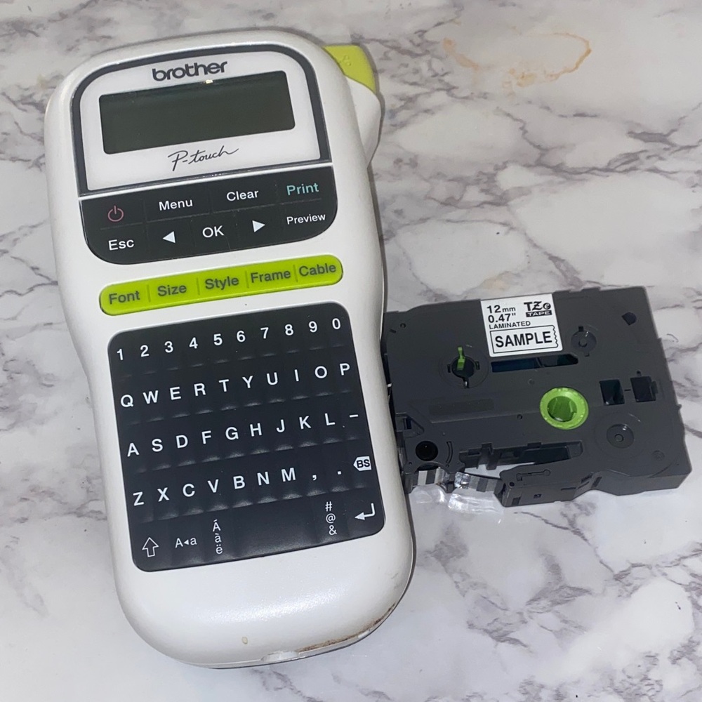 Brother P-touch Label Maker easy to use